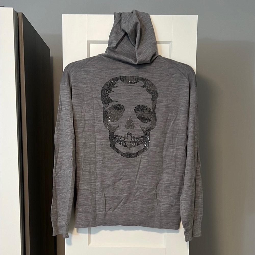 Zadig & Voltaire Gray Skull Sweater
